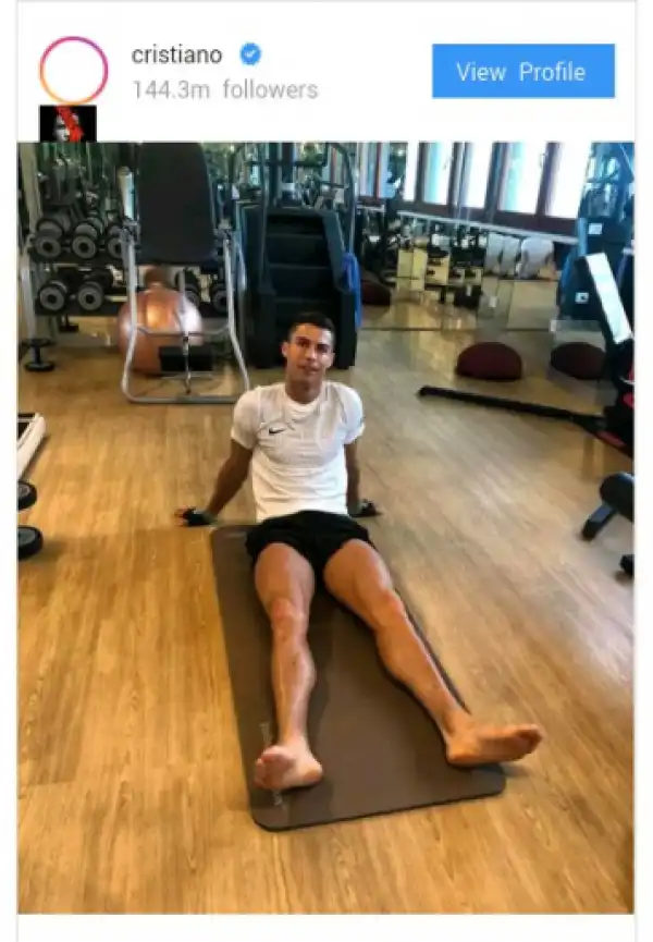 Cristiano Ronaldo Becomes The Most Followed Person On Instagram